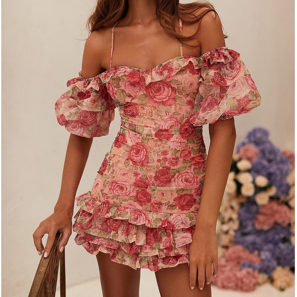 Alamour The Label Floral Dress
